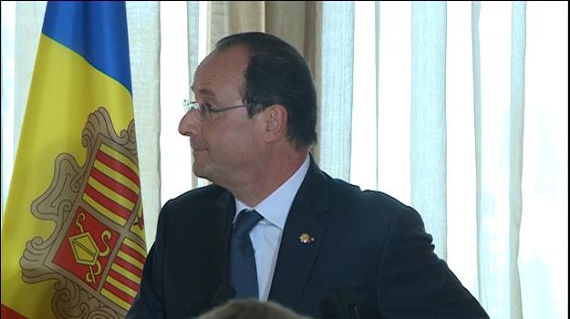 El discurs complet de François Hollande en el dinar de comiat
