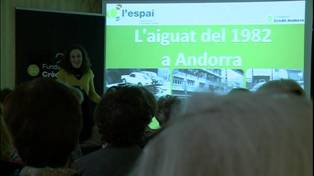 Una trentena de padrins de L'Espai, de la Fundació Crèdit Andorrà