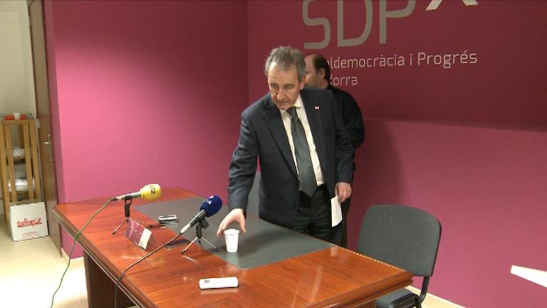 SDP qualifica d'error la proposta de llei de secrets oficials dels liberals i acusa el Govern de fer triomfalisme