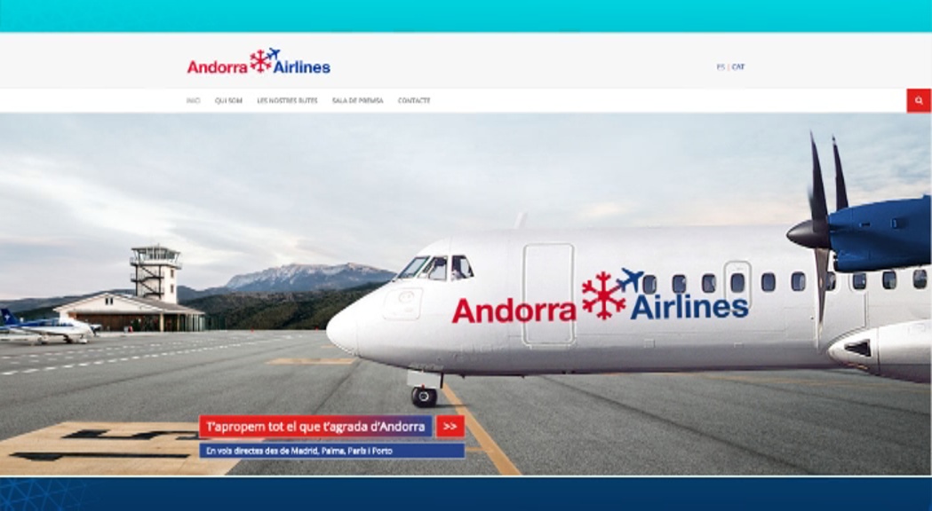 Andorra Airlines anuncia la seva voluntat de reactivar-se despr&e