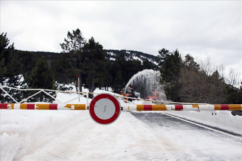 La carretera del coll d’Ordino (C-340) quedara` tancada de 