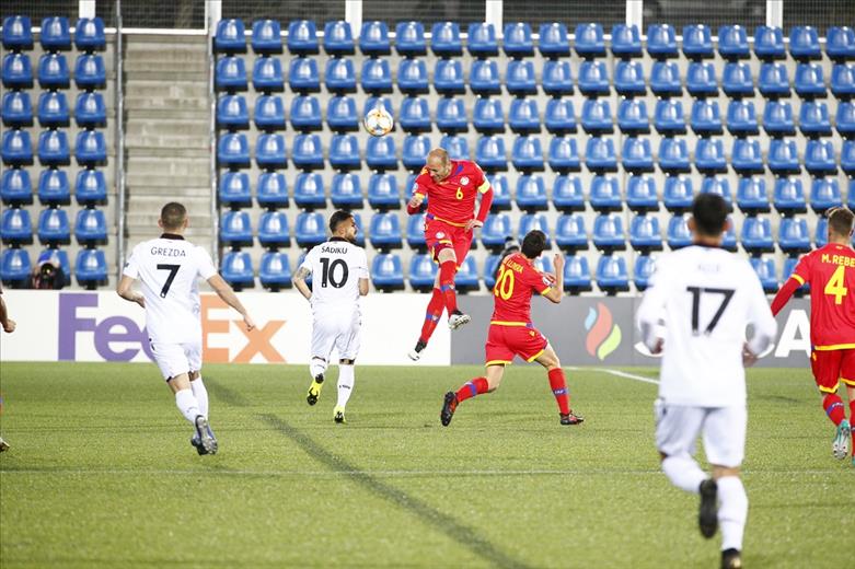 La selecció de futbol ha caigut per 0-3 davant Albà