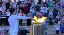 La flama olímpica posa rumb a París