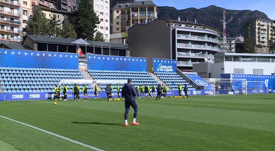 El partit del Futbol Club Andorra ajornat contra el Llevant es ju