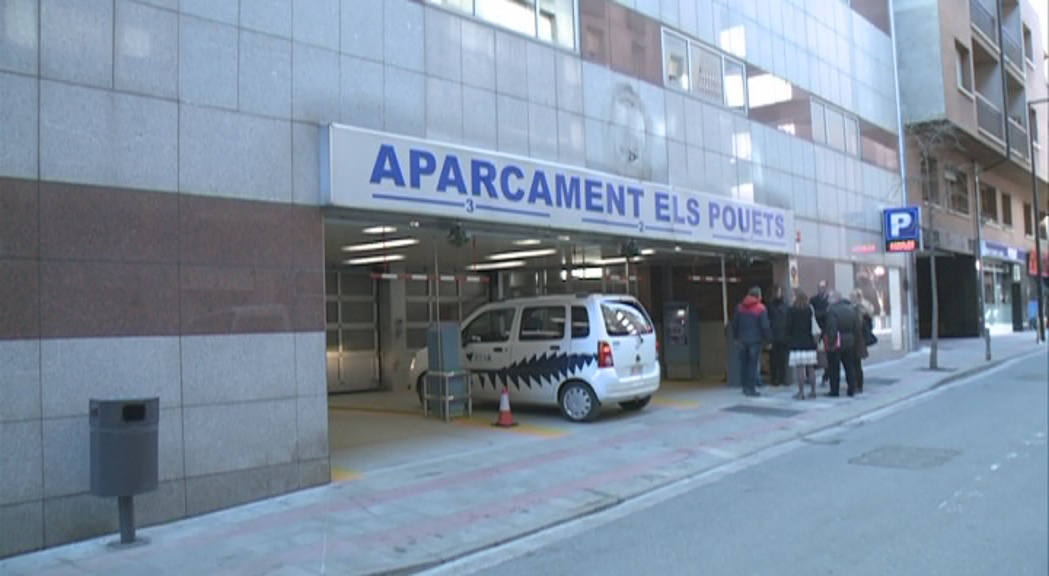 Andorra la Vella podria retirar la concessió de l'aparcament dels