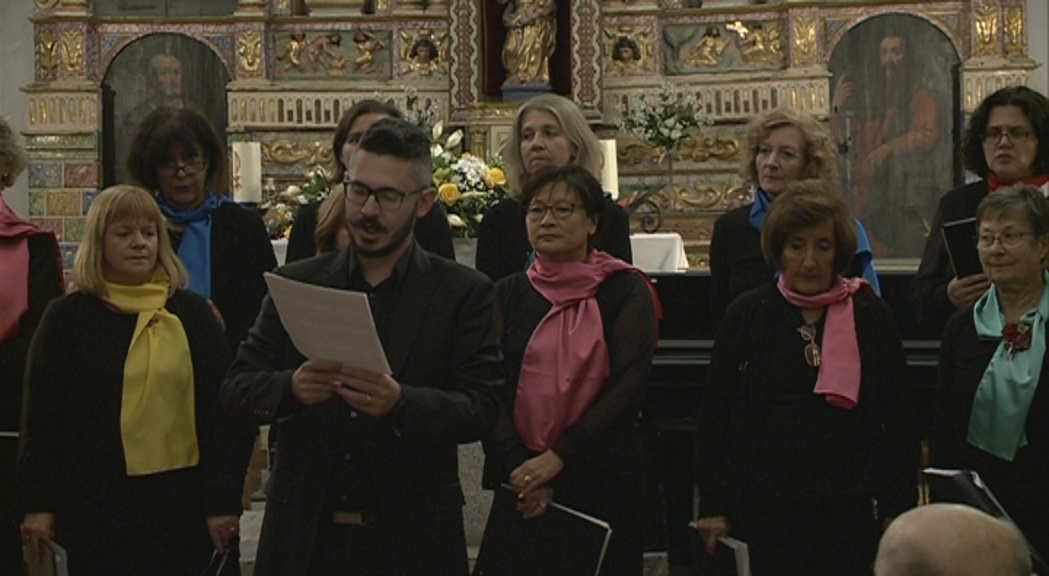 El Cor Internacional d'Andorra ha ofert aquesta tarda un concert 
