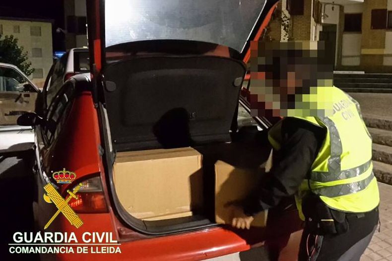 La guàrdia civil espanyola va detenir dijous, a la Seu d&a