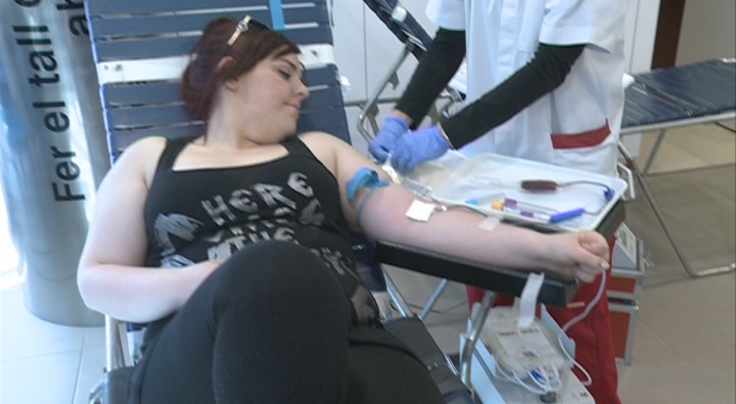 La campanya de donació de sang de la Creu Roja d'enguany ha c