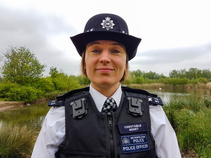 Emma Benet, una policia andorrana a Londres nominada a un premi pel seu coratge