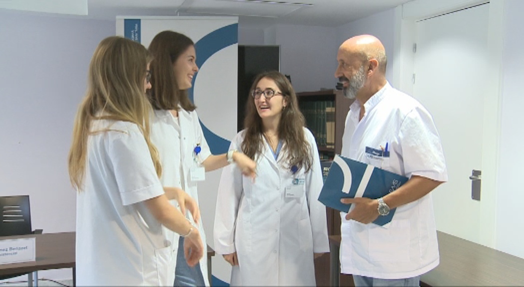 Estades d'estudiants de medicina al SAAS per assegurar el relleu dels metges