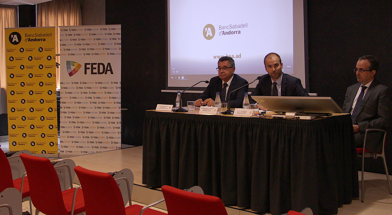 FEDA i el BancSabadell d'Andorra han signat un acord de col&m