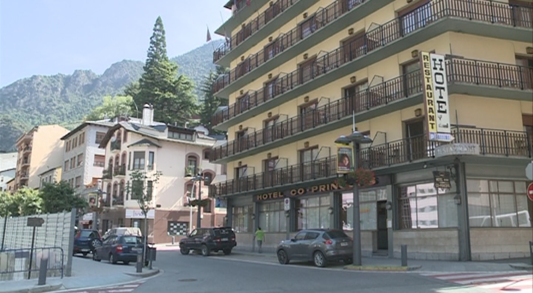 L'hotel Coprínceps de Sant Julià de Lòria, un dels establiments a