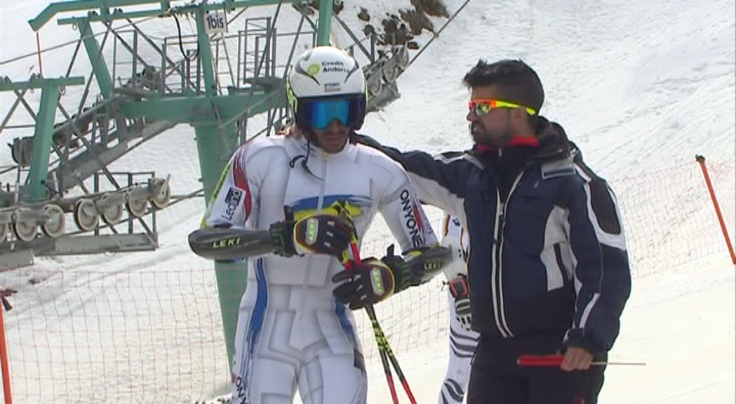 En esquí alpí, Joan Verdú ha estat segon en 