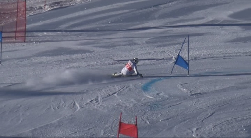 En esquí alpí, Joan Verdú no ha pogut repetir la bona actuació de