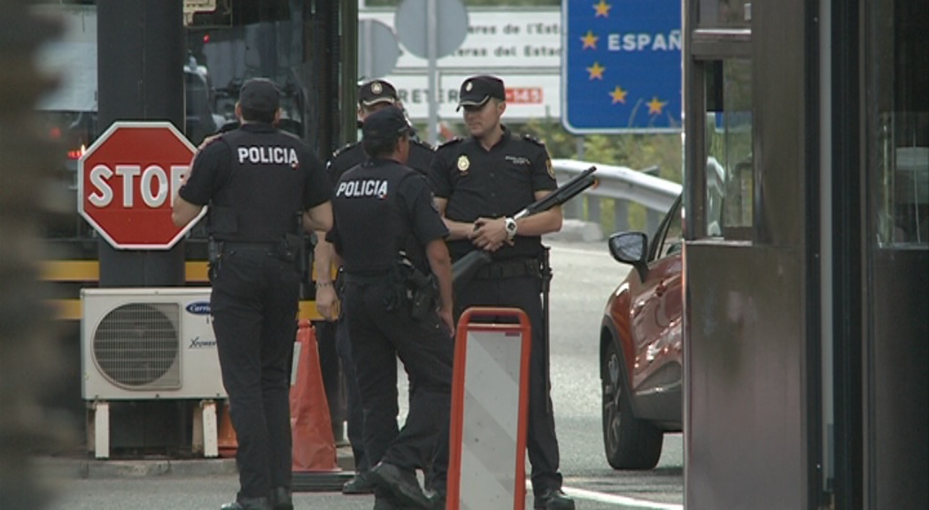 Arran de l´atemptat Andorra ha reforçat la presència policial a l