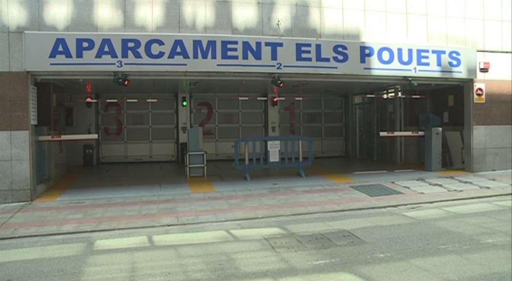 L'empresa que gestionava l'aparcament dels Pouets d'Andorra la Ve