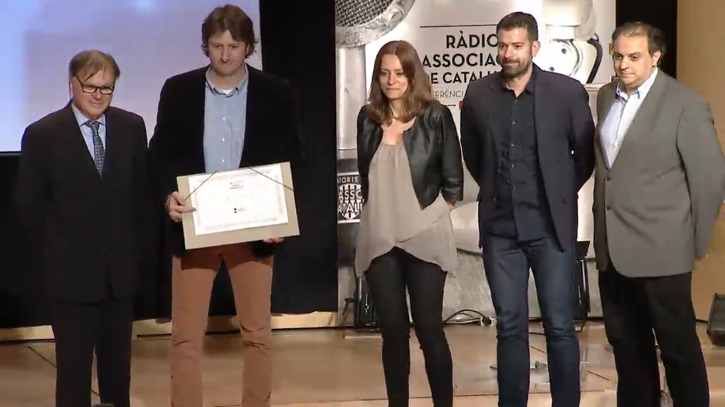 RTVA recull a Barcelona el premi RAC en reconeixement als 25 anys de trajectòria