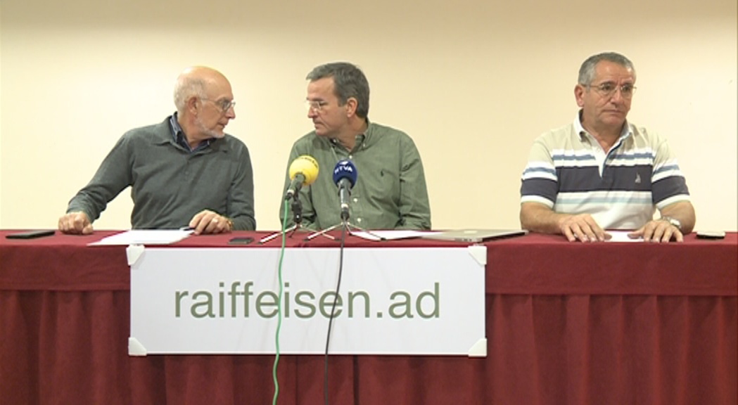 Raiffeisen presenta un recurs administratiu contra l'AREB per les bases del concurs de venda de Vall Banc