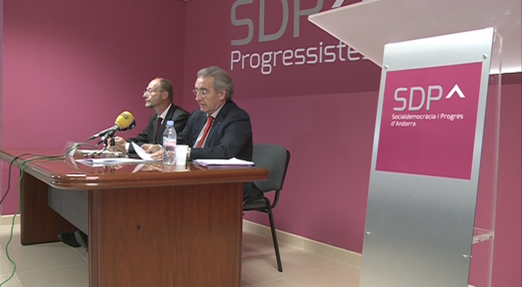 SDP aporta documentació per provar que Europa demana un subsidi d'atur