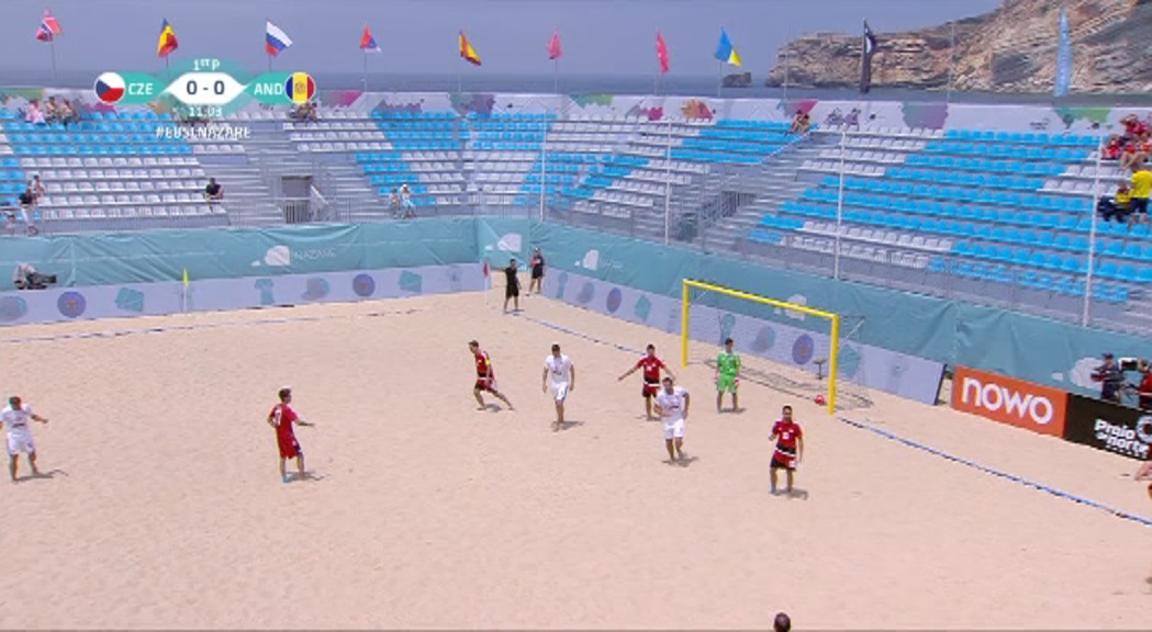 La selecció de futbol platja ha finalitzat la participaci&