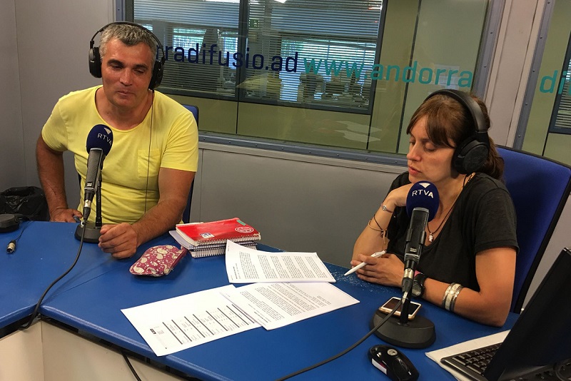 Tertúlia amb Josep Mas i Alfons Calavera 22 de juny del 2018