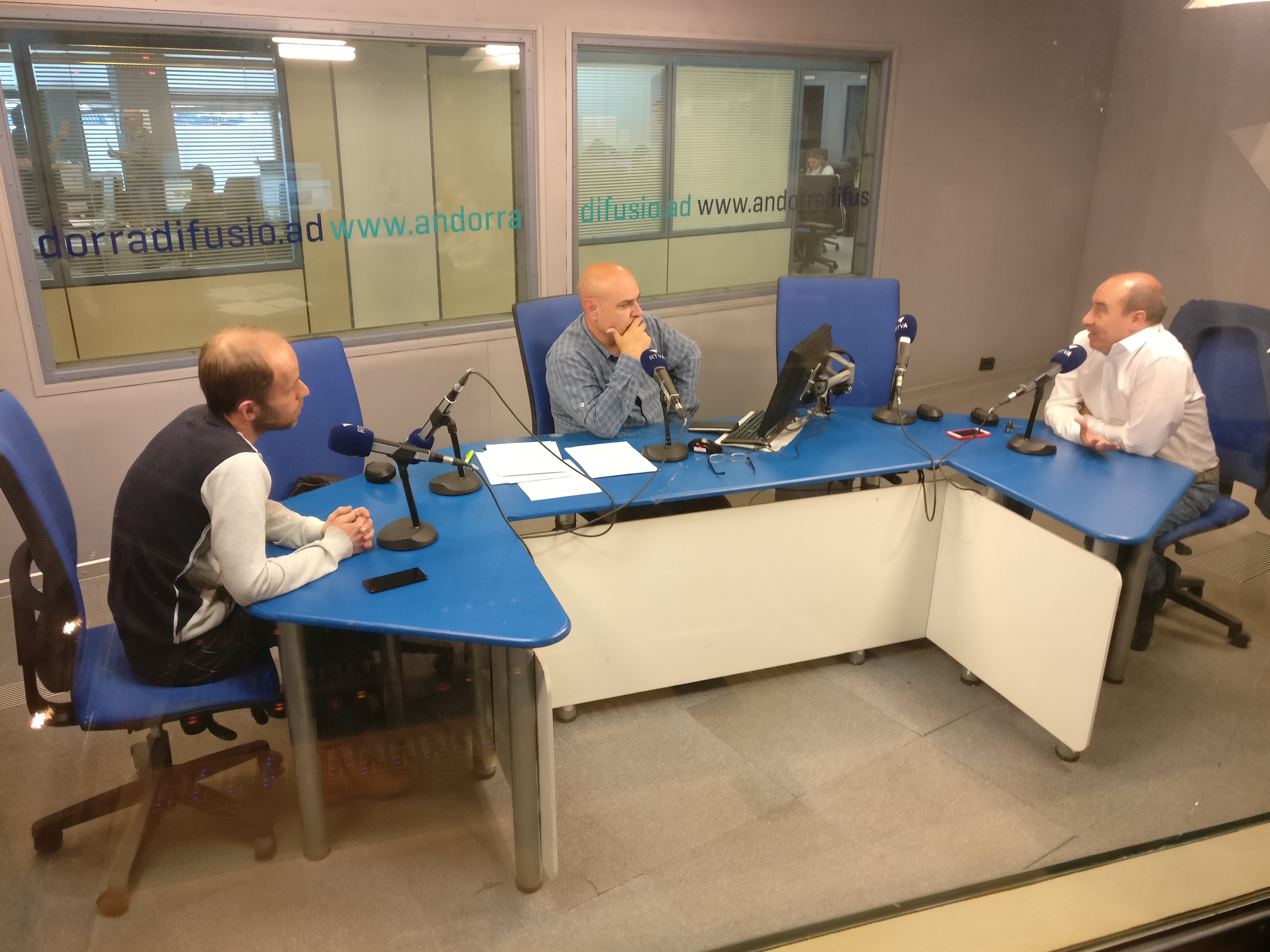 Tertúlia amb Manel Montoro i Alfons Clavera 2 de maig del 2018
