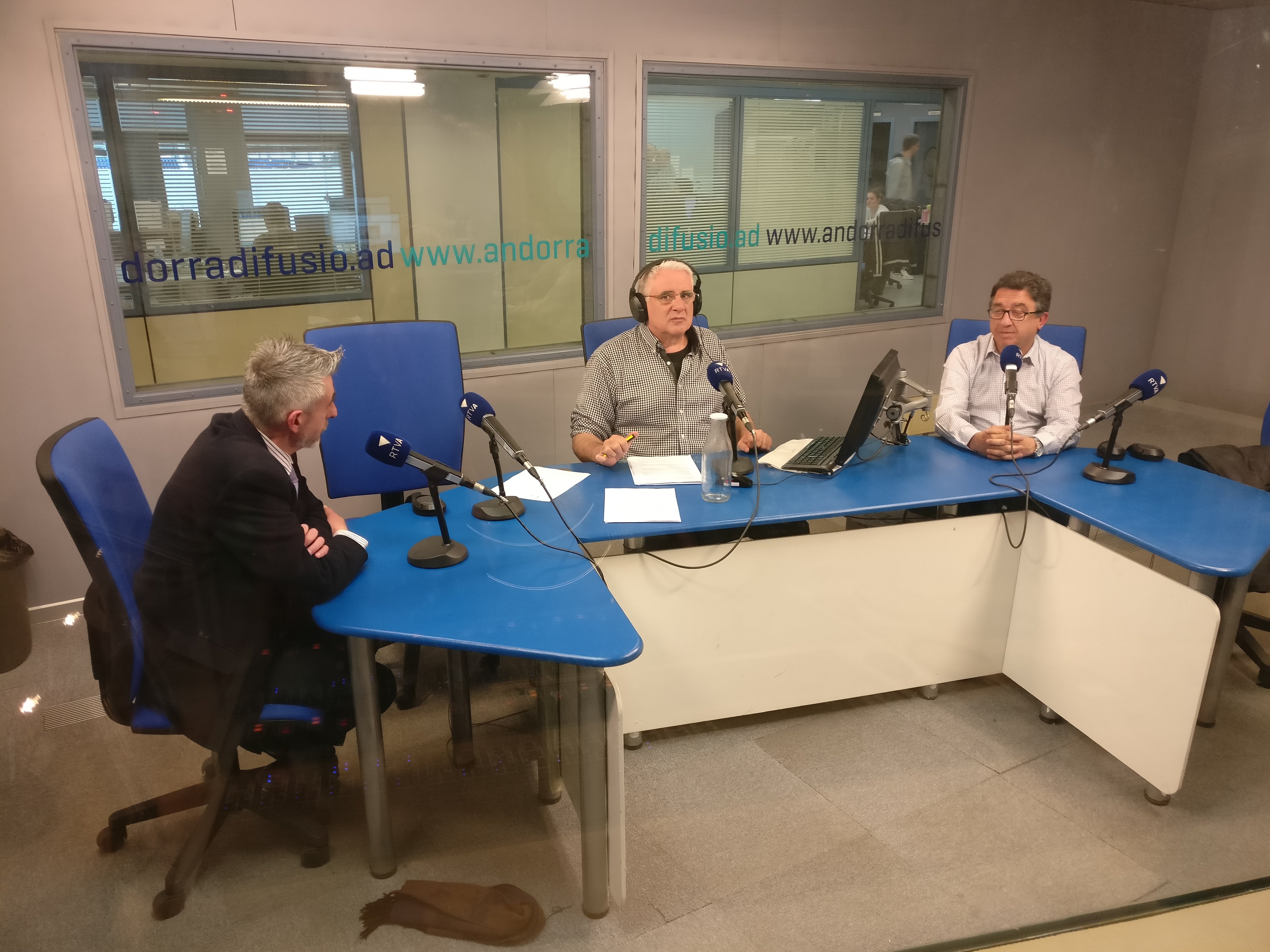 Tertúlia amb Juli Fernández i Josep Maria Cucalon 4 de maig del 2018