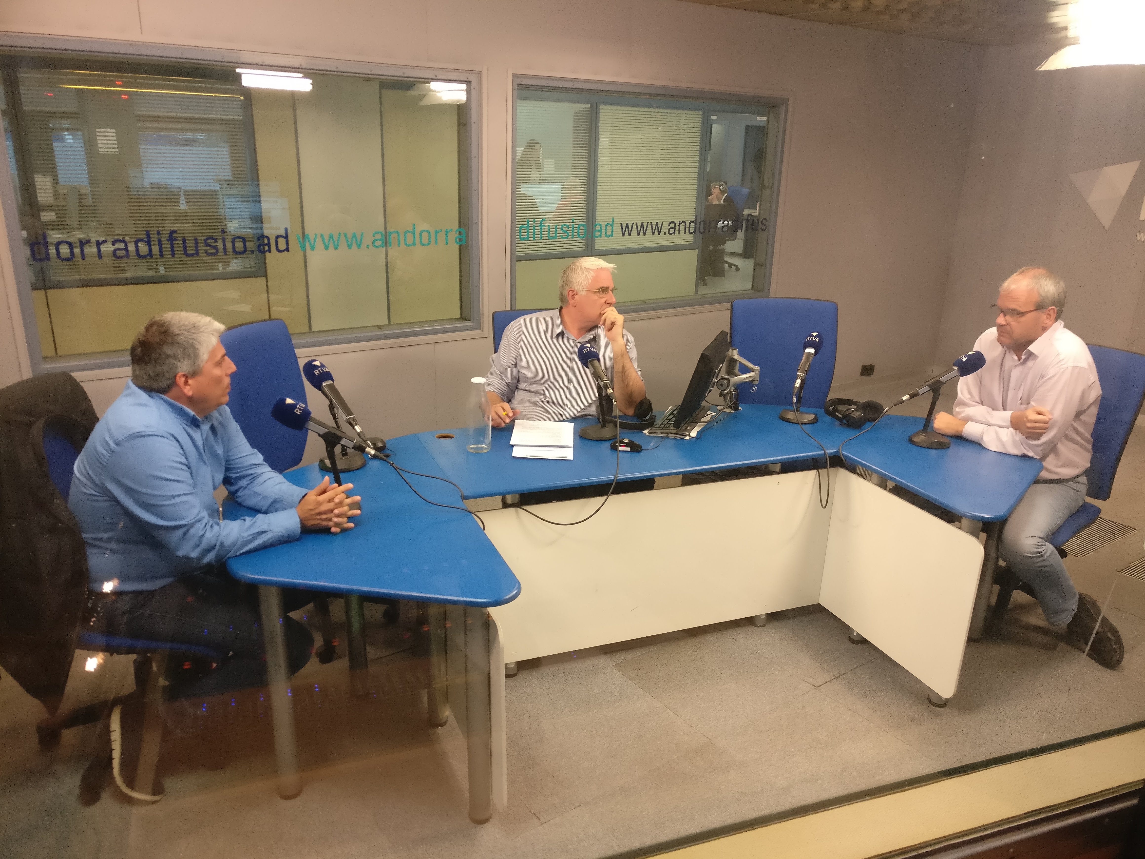 Tertúlia amb  Jordi Barceló i Pere Moliné 22 de maig del 2018