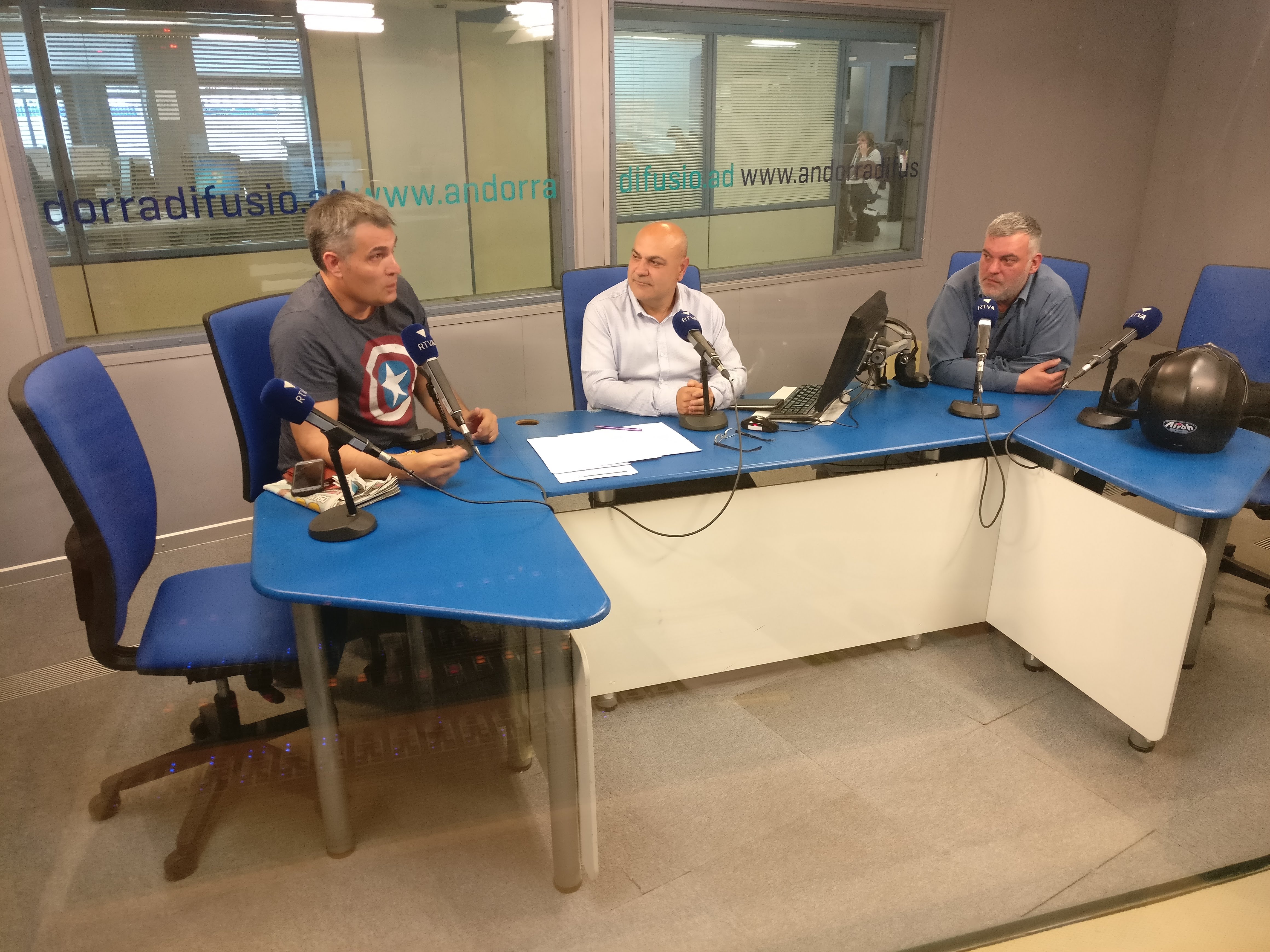 Tertúlia amb Sergi Ricart i Josep Mas 24 de maig del 2018