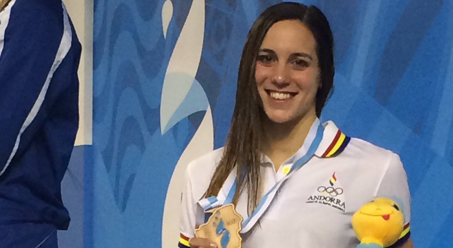Mònica Ramírez, sorpresa pel seu bronze als 200 metres esquena