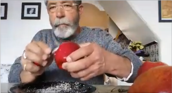 la veritat sobre el vídeo viral de la cera de la poma 