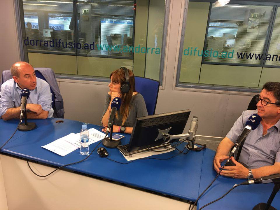 Tertúlia amb Alfons Clavera i Josep Maria Cucalón 18 de maig del 2017