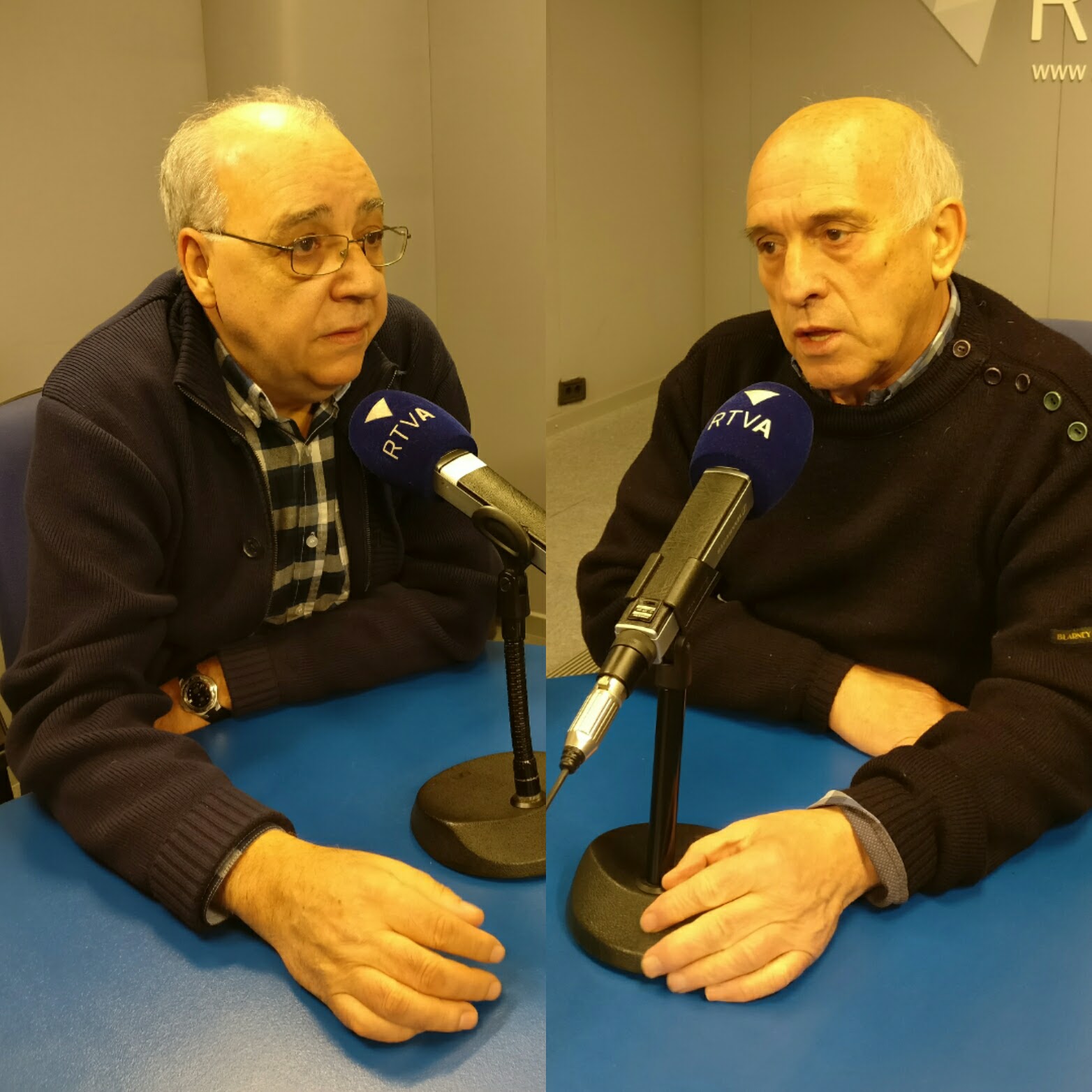Tertúlia amb Mn Joan Fenosa i Francesc Rechi 11 de gener del 2017