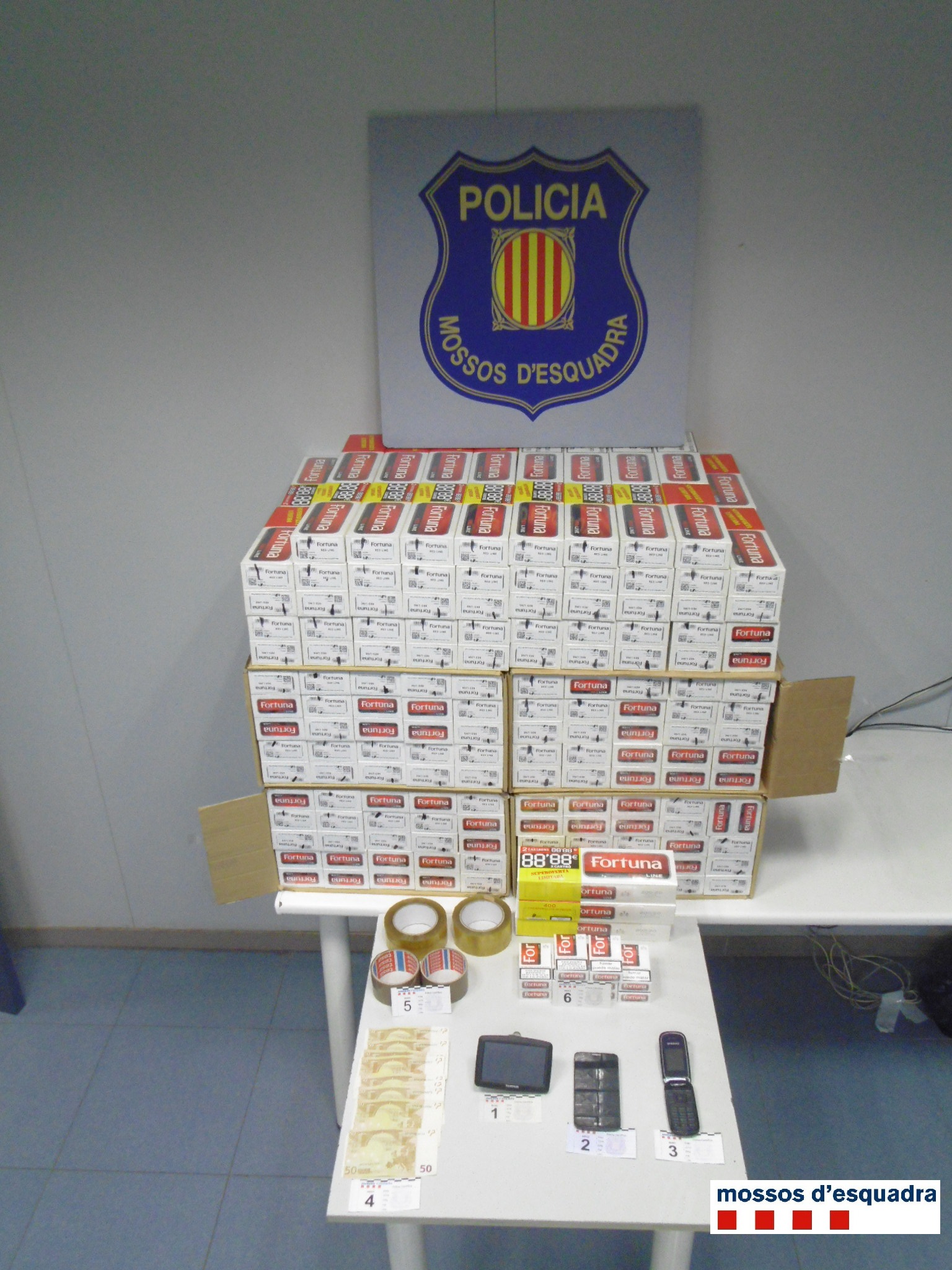 Detingut un home a Balaguer per contraban de tabac provinent d’Andorra
