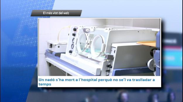 El cas del nadó mort a l'hospital ha estat la informació més consultada a Andorra Difusió