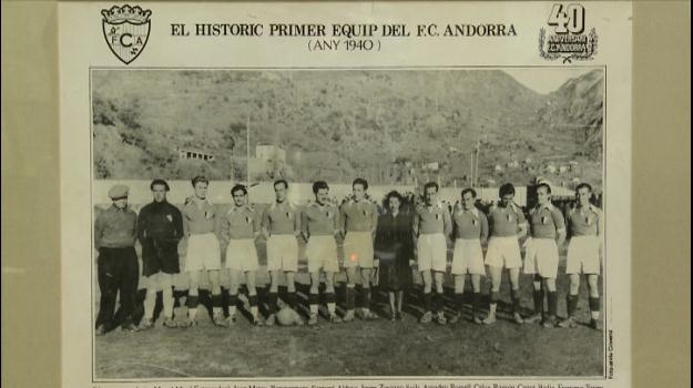 Lluís España vol recuperar la memòria històrica de l'FC Andorra