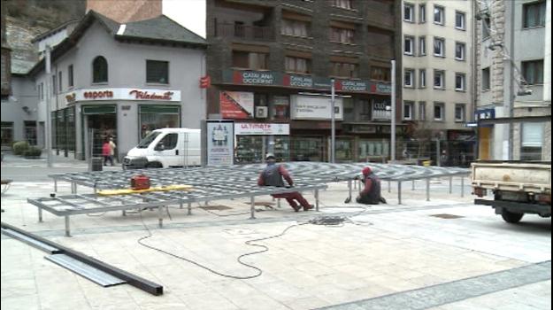 Comença la segona fase de remodelació de la plaça Coprínceps