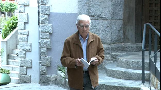 Antoni López Massó, autor i protagonista de "L'home dels ulls grisos"