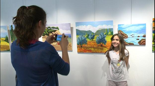Els alumnes de les escoles artístiques d'Encamp exposen al comú