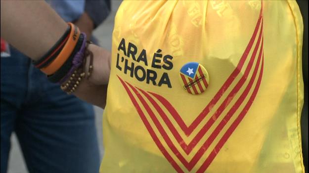 L'Assemblea Nacional Catalana a Andorra prepara una "V" a la plaça del Poble aquest vespre