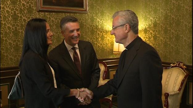 Els síndics es reuneixen amb el Copríncep episcopal abans d'iniciar el nou curs parlamentari