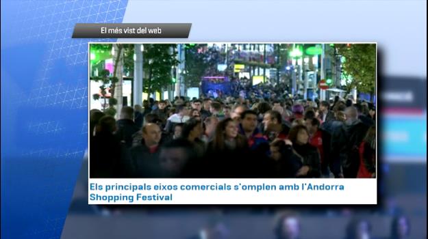 La notícia sobre l'Andorra Shopping, la més consultada a Andorra Difusió