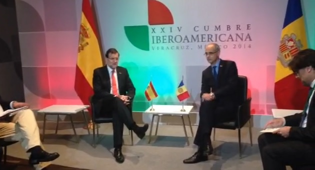 Martí i Rajoy acorden que aquest darrer visiti Andorra al gener amb el CDI a l'horitzó