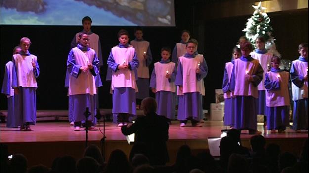 Els Petits Cantors actuen per a l'Escola Especialitzada Nostra Senyora de Meritxell