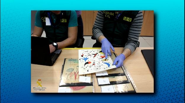 Tres detinguts per intentar vendre pintures falses de Miró, Picasso i Matisse a galeristes d'Andorra