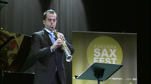 Antonio Garcia, un exemple pels participants del Sax Fest
