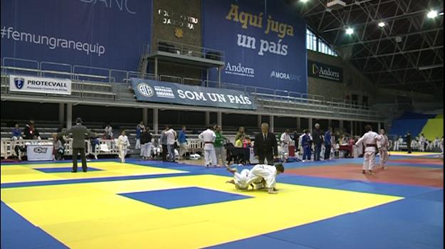 Els més petits prenen el protagonisme al Vila d'Andorra de judo