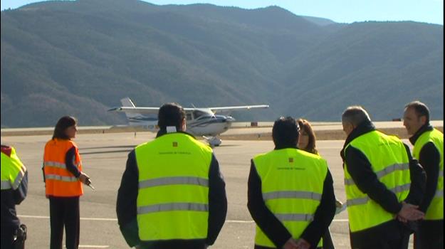 L'aeroport Andorra-la Seu, porta d'entrada de turistes al Principat
