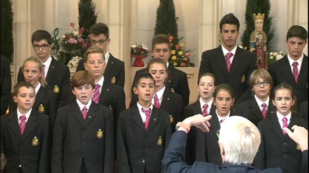 El Cor dels Petits Cantors ofereix el tradicional concert amb motiu de la Diada nacional