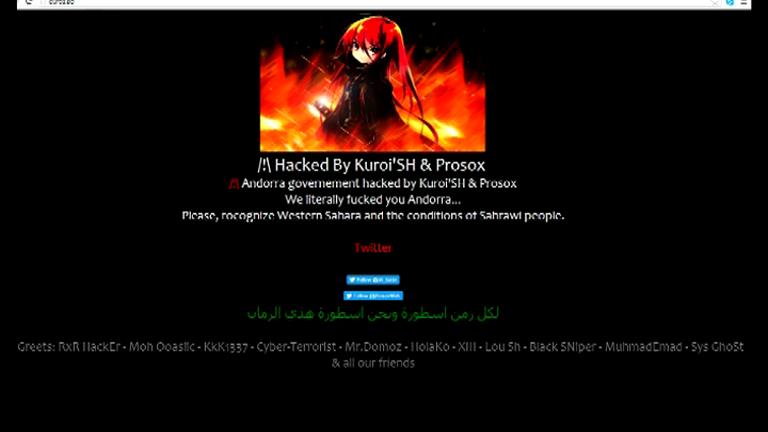 Ciberterroristes musulmans hackegen diversos webs de Govern